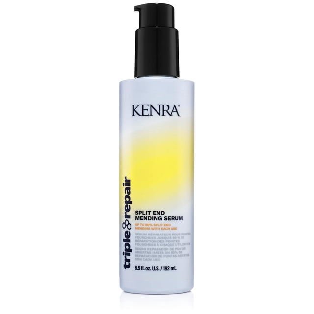 Kenra Professional Triple Repair Split End Mending Serum | Hasta 90% De Reparación De Puntas Abiertas Por Uso | Ayuda A Reparar Enlaces Dañados |Para Cabello Dañado |T