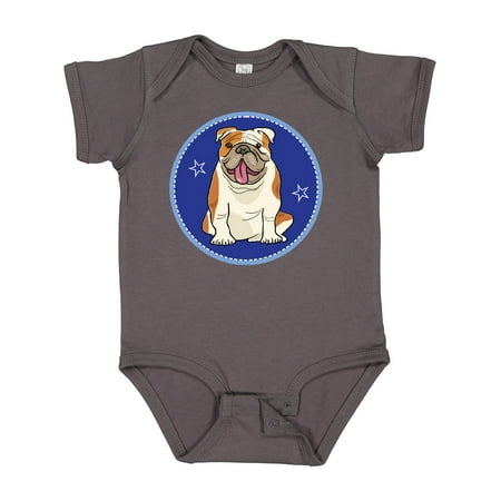 

Inktastic Bulldog Dog Funny Puppy Gift Baby Boy or Baby Girl Bodysuit