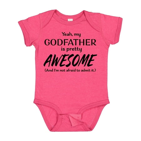 

Inktastic Yeah My Godfather is Pretty Awesome Boys or Girls Baby Bodysuit