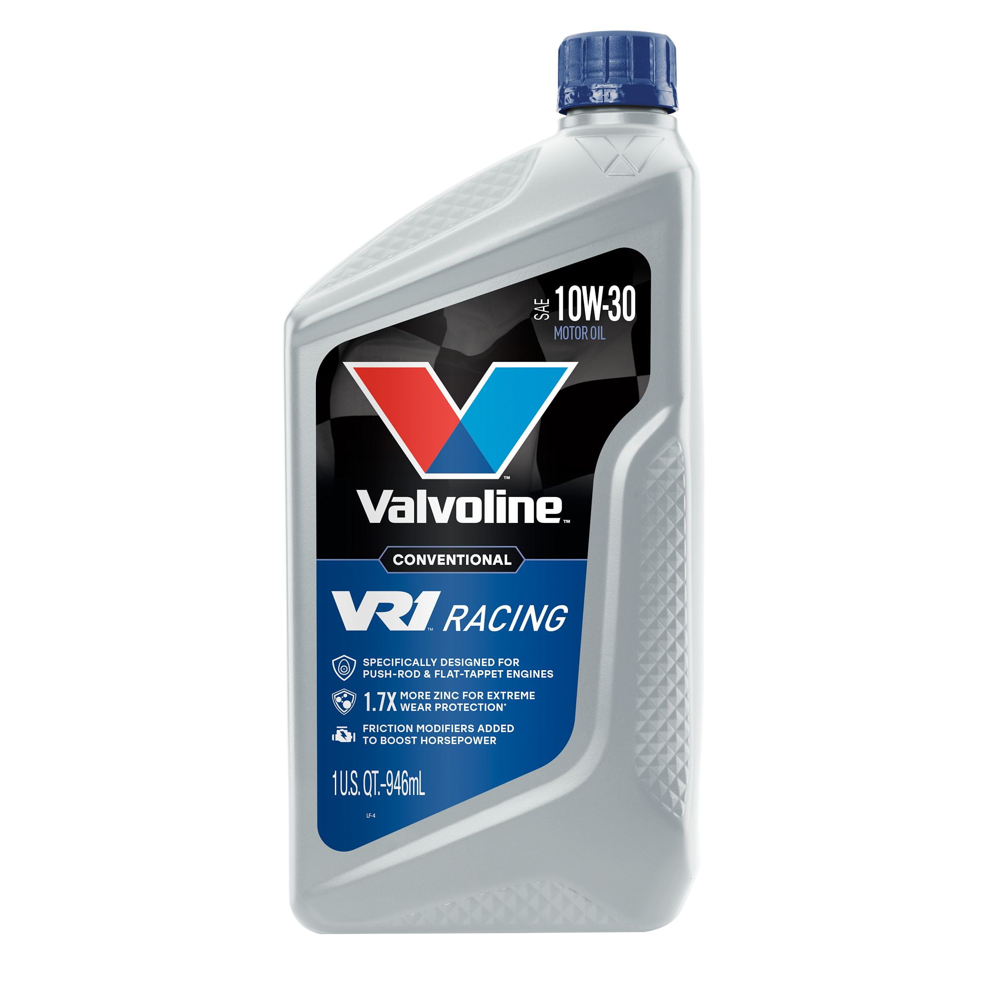 (3 pack) Valvoline VR1 Racing SAE 10W-30 Conventional Motor Oil 1 QT