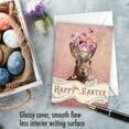 thumbnail image 5 of NobleWorks Easter Greeting Card with 5 x 7 Inch Envelope (1 Card) Bunny Headdress C10962EAG, 5 of 6