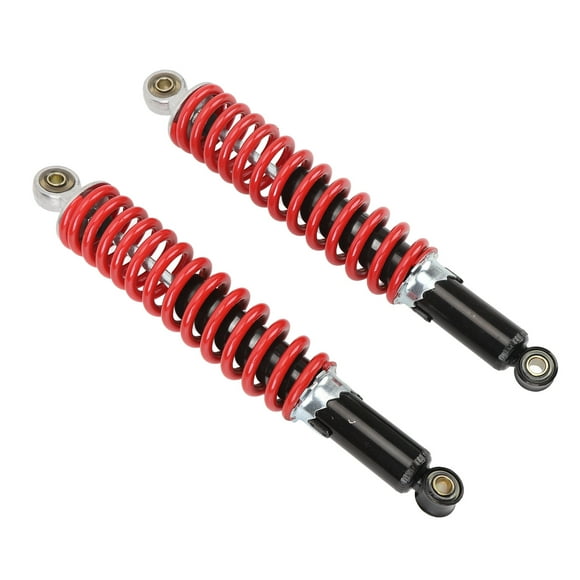 Amortiguador De Suspensión, Amortiguador De Motocicleta De 350 Mm Aleación De Metal De Alto Rendimiento 2 Piezas Para Scooters Cuádruples ATV De 50 A 150