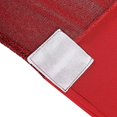 thumbnail image 6 of BalsaCircle 6 Red Solid Spandex Stretch Metallic Folding Chair Covers Slipcovers, 6 of 9
