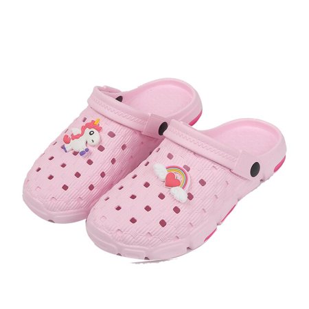 

Cartoon Cute Garden Sandals Women Summer Slippers Casual White Slip on Garden Loafers Women Hole Sandals zuecos de verano mujer