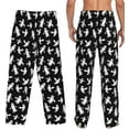 thumbnail image 3 of PISONIC Funny Mens Pajama Pants Lounge Men's Pajama Bottoms Soft Sleep Pants With Pockets Drawstring, 3 of 7