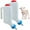 2PCS, variant on Lamb Baby Bottle 27 fl oz – Livestock Milk Feeder with Scale and Handle for Calf,Sheep,Goat Nursing,Durable Plastic Hanging Feeding Bottle 2PCS