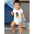 thumbnail image 2 of Cute Kitten Witch Hat Bodysuit Infant -Image by Shutterstock,  18 Months, 2 of 4