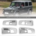 thumbnail image 2 of 4 Pcs Garniture de Panneau de Poignée Intérieure en Fer pour Land Rover Discovery Sport 2020, 2 of 3