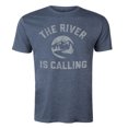 thumbnail image 2 of Instant Message - The River is Calling - Men's Short Sleeve Graphic T-Shirt, 2 of 6