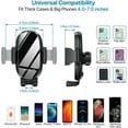 thumbnail image 5 of Miracase [Upgraded Version Cup Phone Holder for Car, Universal Adjustable Long Neck Car Phone Mount Cradle Friendly Compatible with iPhone Samsung Google and All 4.0-7.0 inches Smartphones, 5 of 6