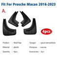 thumbnail image 3 of Exquisite Mudguard For Porsche Macan Mudflaps Mudguards Car Accessories Splash Guard Fender 2014 2015 2016 2017 2018 2019 2020 2021-2023, 3 of 5