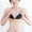 Black, variant on Weloille Women Invisible Lift Breathable Elasticity Bra X-shaped Back Support Bra Brace