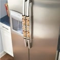 thumbnail image 2 of ZIATUBLES Set of 6 Refrigerator Door Handle Gloves Soft Kitchen Appliance Covers Fridge Dishwasher Oven Protective Decor Keep Off Oil Fingerprints Food Stains, Maple Leaf Autumn Decor, 2 of 7