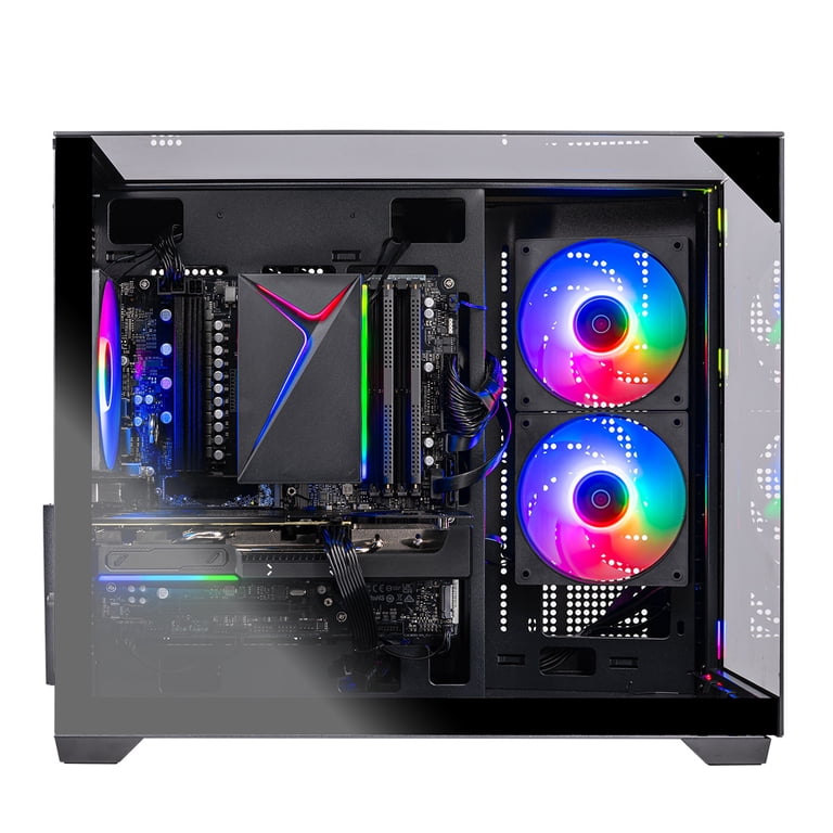 自作PC　RYZEN5 4500・8GB・128GB・GTX645・WIN11 Skytech Gaming Crystal Gaming PC, AMD Ryzen 5 8400F 4.2GHz, NVIDIA