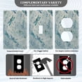 thumbnail image 3 of Light Switch Cover Switch Plate Outlet Cover Plug Cover for Electrical Duplex Outlets Delicate Dragonflies Pattern, 3 of 6