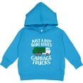 thumbnail image 2 of Inktastic Just a Boy Who Loves Garbage Trucks Toddler Hoodie, 2 of 4