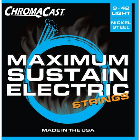 ChromaCast Maximum Sustain Light Gauge(.009-.042) Electric Guitar Strings, 2