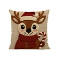 thumbnail image 3 of Under $5 Christmas Throw Pillow Covers 18x18" Christmas Pillow Cover Holiday Decoration Christmas Gifts, 3 of 7