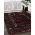 thumbnail image 2 of Ahgly Company Indoor Rectangle Traditional Burgundy Brown Persian Area Rugs, 8' x 10', 2 of 6