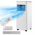 thumbnail image 1 of VEVOR Portable Air Conditioner, 8000 BTU ASHRAE (5000 BTU SACC) 3-in-1 Standing Cooling Ac Unit, with LED Touch Panel & Remote Control, 24h Timer, Cooling, White, 1 of 9