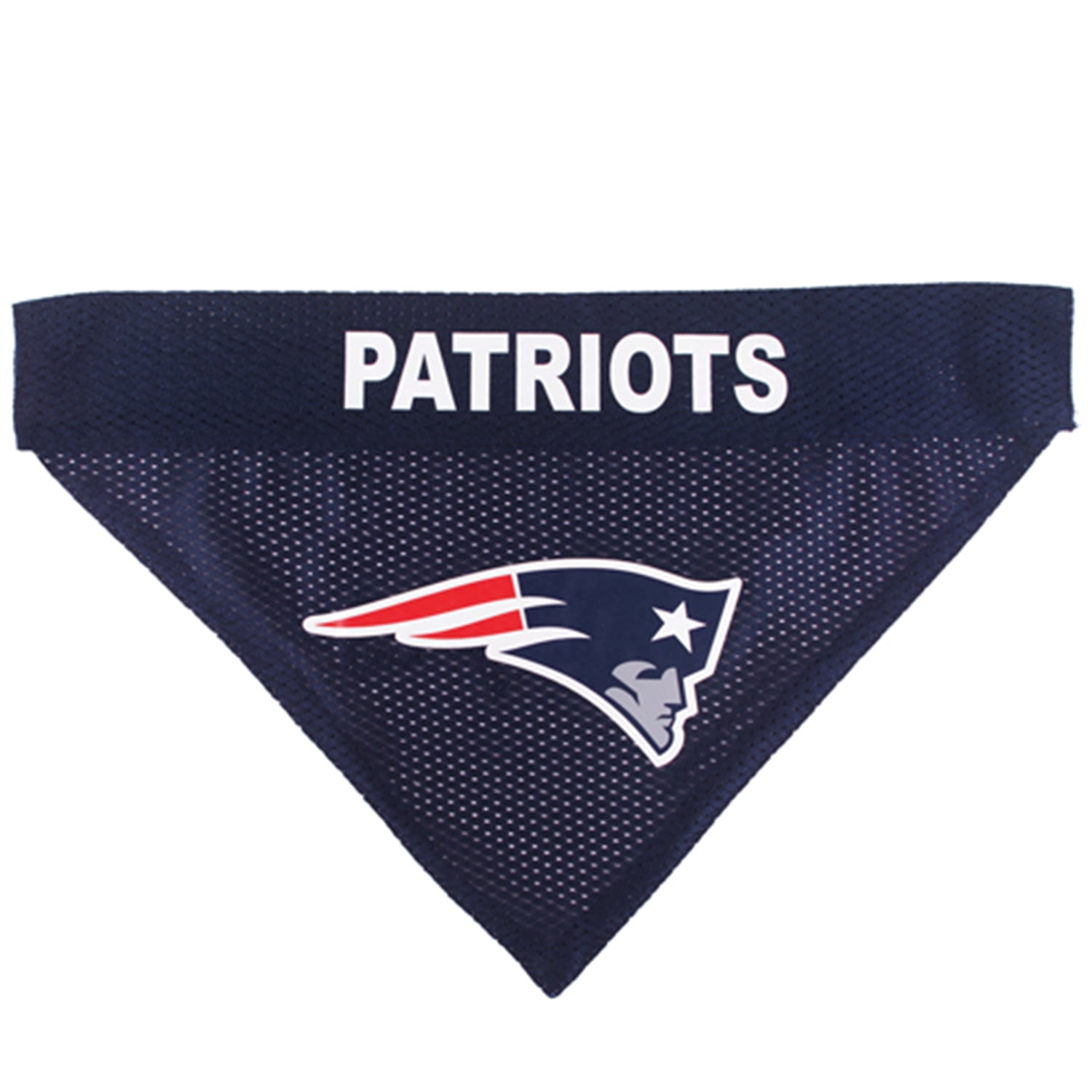 Pets First NFL New England Patriots Dog Bandana - Licensed, Reversible Pet Bandana - 2 sided Bandana