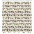 thumbnail image 3 of Ambesonne Motorcycle Shower Curtain, Old and Modern Set, 69"Wx84"L, Multicolor, 3 of 3
