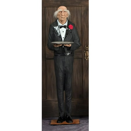 6' Dobson The Butler Halloween Prop