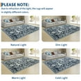 thumbnail image 6 of HOMERRY Area Rug 5' x 7' Tiger Pattern Rug for Living Room Washable Stain Resistant Non-Shed Low Pile Carpet, Blue, 6 of 6