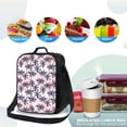 thumbnail image 4 of Lsque Tropics Palm Trees Lunch Bag Lunch Box for Women Men Reusable Insulated Lunch Tote Bag,Leakproof Thermal Cooler Sack Food Handbags Case High Capacity, 4 of 9