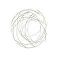 thumbnail image 3 of Denine Small Abstract Round Wall Art - Silver, 3 of 3