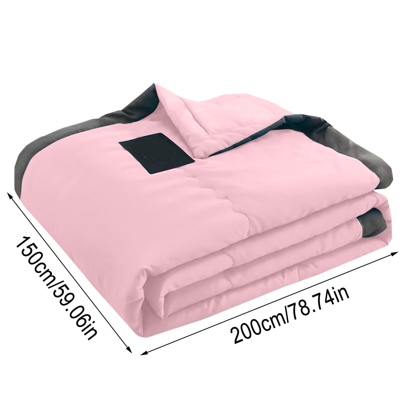 sruoe Cooling Queen Quilt 78"x90", Washed Cotton Summer Quilt, Double Sided Cold Effect Bed Quilt for Hot Sleepers, Breathable Quilt Blanket for Bed Couch Sofa, Machine Washable
