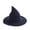 Navy A, variant on ZQUUVOU Women's Witch Hat Thick Fleece Pointed Wizard Festival Accessory Party Themed Headwear Vintage Hat Green B