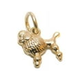 thumbnail image 2 of French Poodle Dog Charm Pendant 14k Yellow Gold, 2 of 4