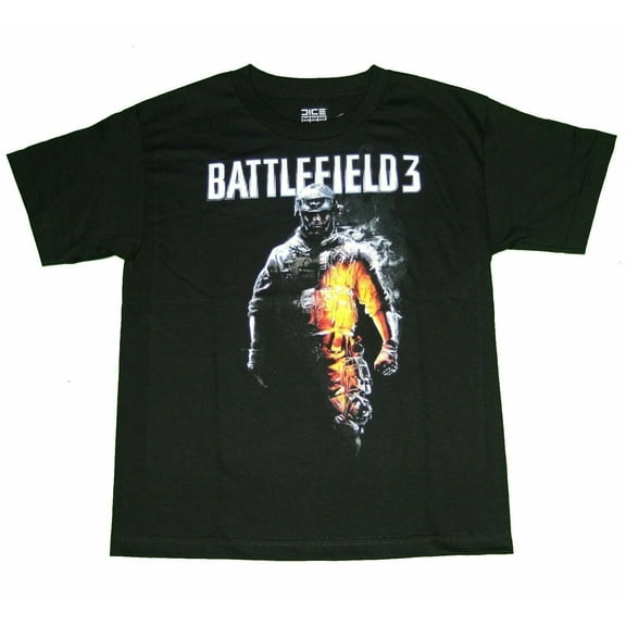 Battlefield 3 Short Sleeve T Shirt Boy Size L 14/16
