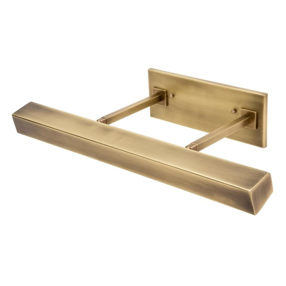 House of Troy DGLEDZ24-AB Guilford - 9W 1 LED Direct Wire Picture Light-4.5 Inches Tall and 24 Inches Wide Antique Brass  Weathered Brass Finish
