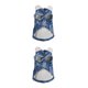 thumbnail image 4 of Billuyoard Ropa para mascotas Abrigo de algodón engrosado Ropa para mascotas Chaquetas de disfraces pequeños Elegante decoración hermosa para el Azul S 2piezas Billuyoard CBP189136, 4 of 6