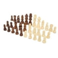 thumbnail image 4 of Chess Pieces Toy, Non Slip Dual Color Chess Figures Appropriate Size Wear Resistant 32PCS Lightweight For Daily Entertainment ANGGREK Otros, 4 of 8