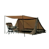 Camping Tent 2 Person Tent Backpacking Tent with Canopy for Camping Hiking Mountain Hunting, Weather Resistant Ultralight,Windproof & Waterproof Large Size Easy Set-up Tent 82 * 55 * 47