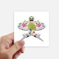 thumbnail image 1 of Kite Chinese Culture Traditional Pattern Sticker Square Waterproof Stickers Wallpaper Car Decal, 1 of 1