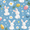 Cartoon Easter Bunnies, variant on Yayeee 2 Pack Qtip Holder Bathroom Cotton Swab Canister with Lid Clear Dispenser Set, Orange Checkered Pattern