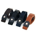 thumbnail image 3 of Ceinture Réglable Boucle Libre en Simili Cuir Ceinture Stretch pour Femme, 3 of 10