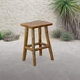 thumbnail image 2 of Adirondack Teak Bar Stool, 2 of 3