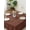 Brown, variant on Vintage Forest Green Tablecloth Rectangle Table Cloth 60x84, Waterproof Tablecloth Outdoor Table Cloth, Farmhouse Retro Solid Color Linen Texture Washable Table Cover for Kitchen Dinning Party