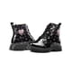 thumbnail image 2 of Bota Para Niña Charol Negro Corazoncitos Antideslizante negro 15.5, 2 of 6