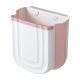 thumbnail image 2 of Wall Mounted Household Foldable Trash Can Kitchen Folding Trash Can Hanging Plastic Telescopic Storage Bin, 2 of 6