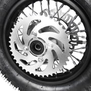 Rear 3.00-10 Dirt Bike Tire, 3.00-10 Tire 10 Tire Rim Wheel Assembly 80/100-10 for CRF50 XR50 SSR Apollo 50cc 70cc 90cc 110cc Pit Dirt Bike Mini Trail Monkey Razor
