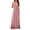 Pink, variant on CIENVNSTG Women Sexy Sleeveless V-Neck Maxi Dress Evening Long Prom A-Line Dress Spaghetti Strap Wedding Cocktail Maxi Gown Green XL