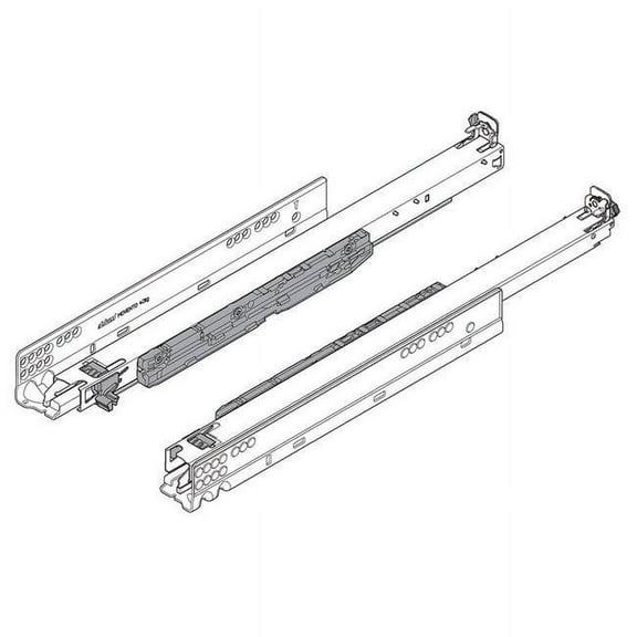 Blum  18 in. Movento Drawer Slides - 110 lbs