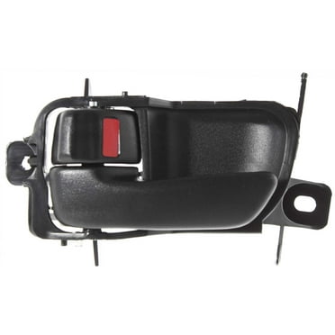 Interior Door Handle Compatible with 1995-1999 Toyota Avalon Front or Rear, Left Driver Textured Black