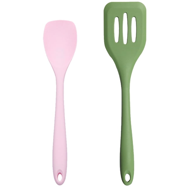 2 unids/set de utensilios de cocina resistentes al calor de silicona, herramienta antiadherente para hornear, apto para lavavajillas, calidad alimentaria